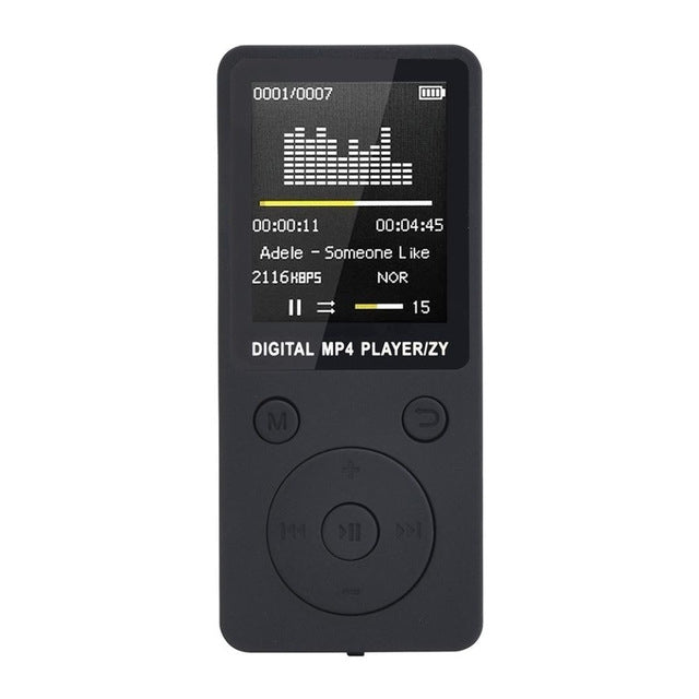 MP3 Player mit MicroSD Slot und Radio, Aufnahmerecorder | #Elektroniktrade.ch#