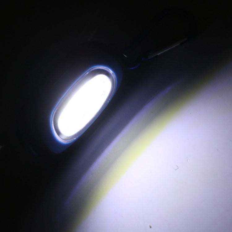 Tragbare Mini-Schlüsselbund Taschenlampe COB LED Light Taschenlampe mit 3 Modi (rot)