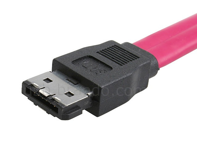 eSATA zu eSATA Kabel ca. 45cm Rot | #Elektroniktrade.ch#