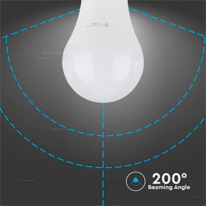 VT-217260 LED-Lampe E27, 9 W, 806 lm, 2700 K