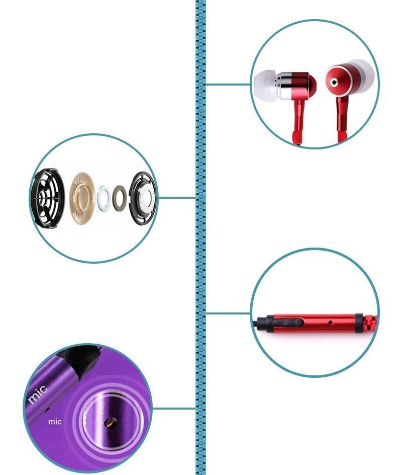 AINGSLIM Neon Headset an Reissverschlusskabel Elektroniktrade Switzerland