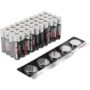 Ansmann Alkaline Batterie, AAA (Micro), 40er-Pack Elektroniktrade Switzerland