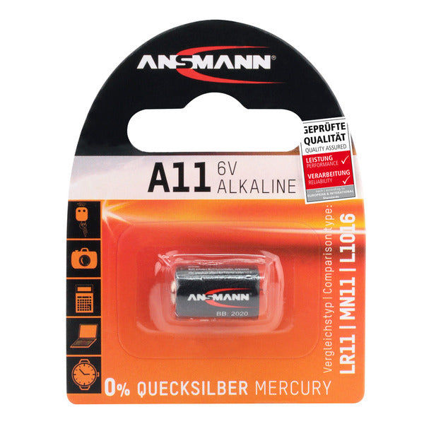 Ansmann Ansmann Alkaline-Batterie Typ 11A, 6 V Elektroniktrade Switzerland