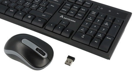 ARTICONA ARTICONA Classic Wireless Tastatur & Maus Desktop Set ( CH Layout ) Elektroniktrade Switzerland