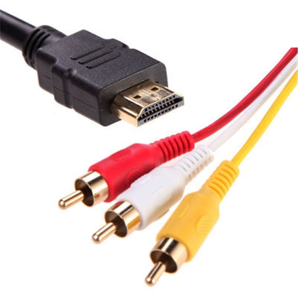 HDMI auf VGA / RCA Chinch Adapter Kabel 1m | #Elektroniktrade.ch#