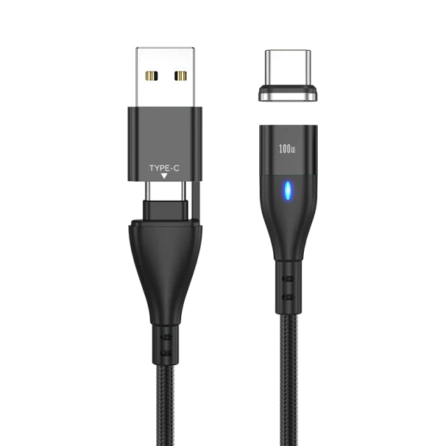 AUFU 3 in 1 Magnetic Charging USB C Kabel für Android Geräte Elektroniktrade Switzerland