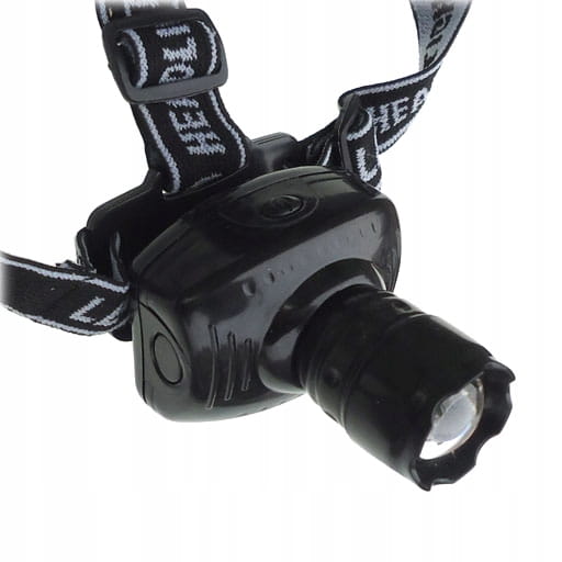 BA Stirnlampe mit 3 Watt LED Zoom Elektroniktrade Switzerland