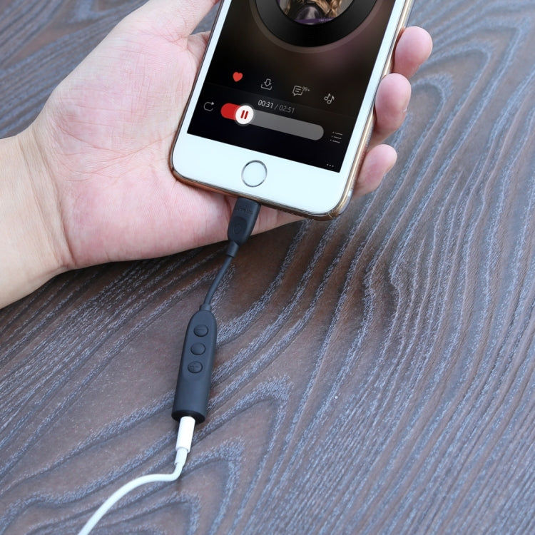 BASEUS Audio-Adapterkabel mit Stecker und 3,5 mm Buchse mit Kabelsteuertaste Elektroniktrade Switzerland