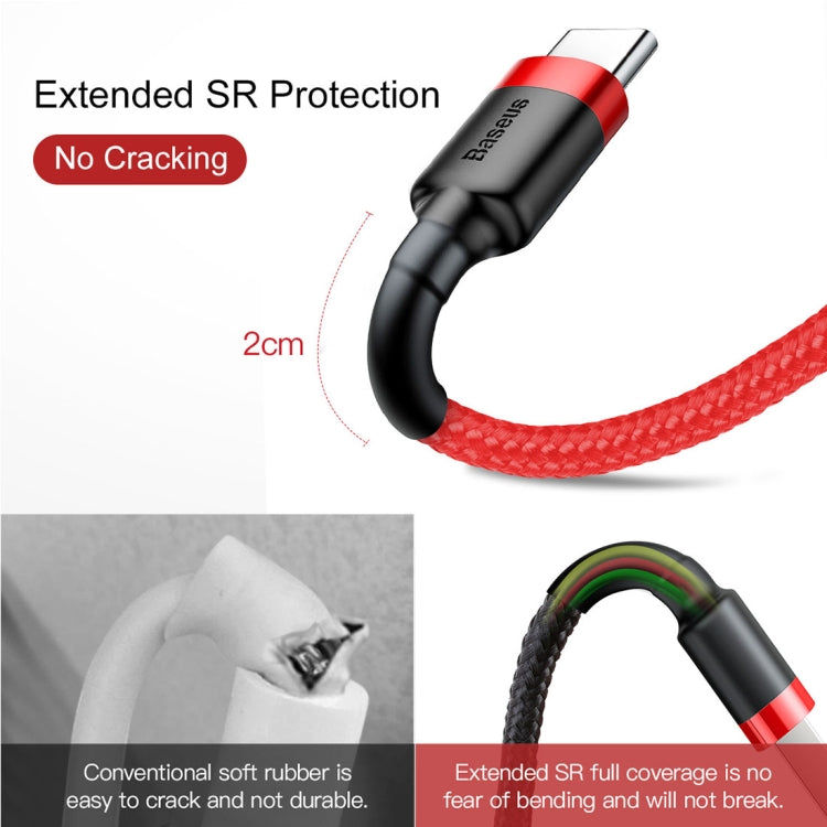 BASEUS Baseus 2m 2A Max. USB-zu-USB-C / Typ-C-Datensynchronisations-Ladekabel Elektroniktrade Switzerland