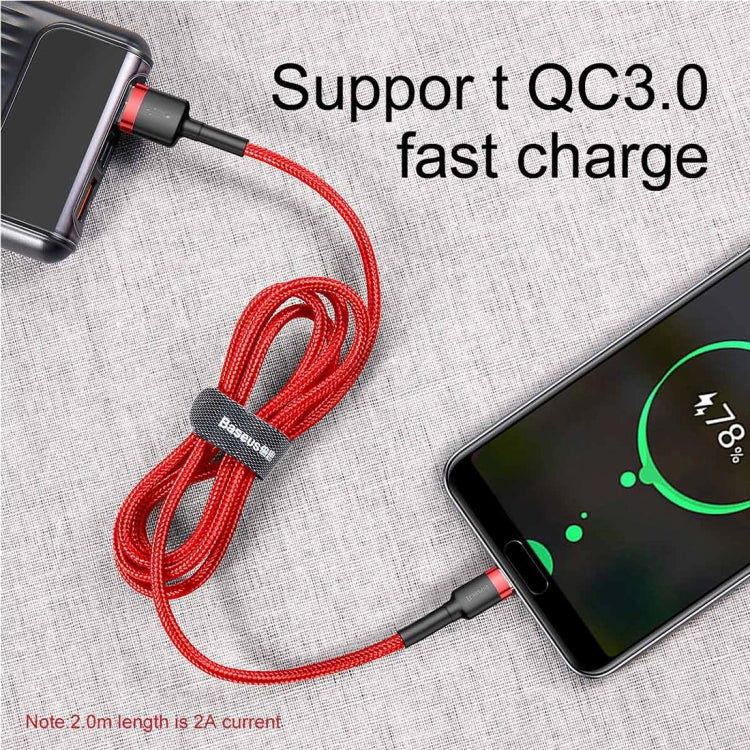 BASEUS Baseus 2m 2A Max. USB-zu-USB-C / Typ-C-Datensynchronisations-Ladekabel Elektroniktrade Switzerland