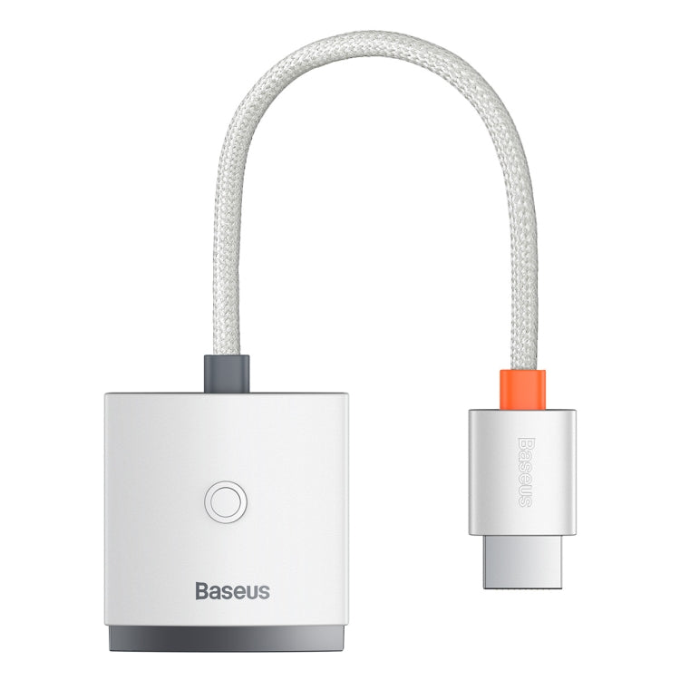 BASEUS Basis-Lite-Serie HDMI an VGA-Adapter (weiß) elektroniktrade Switzerland