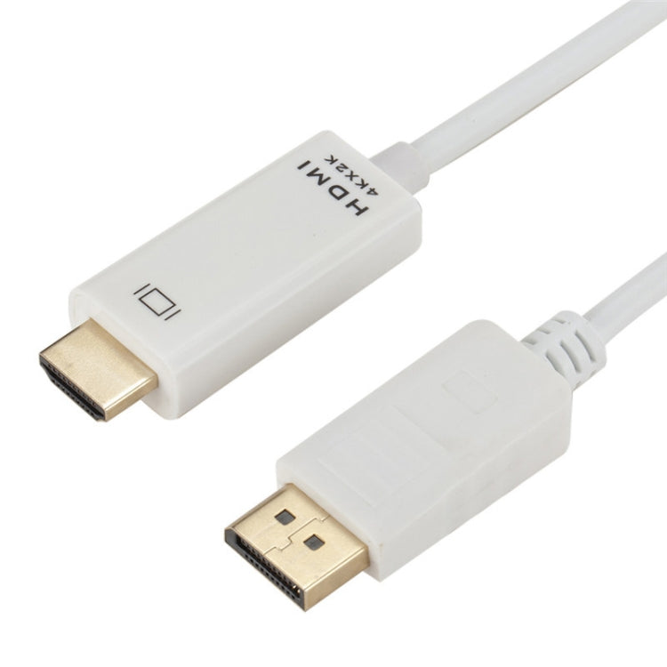 DP HDMI Kabel 4K x 2K DP (Displayport ) zu HDMI Konverter Kabel, Kabellänge: 1,8 m (weiß) Elektroniktrade Switzerland