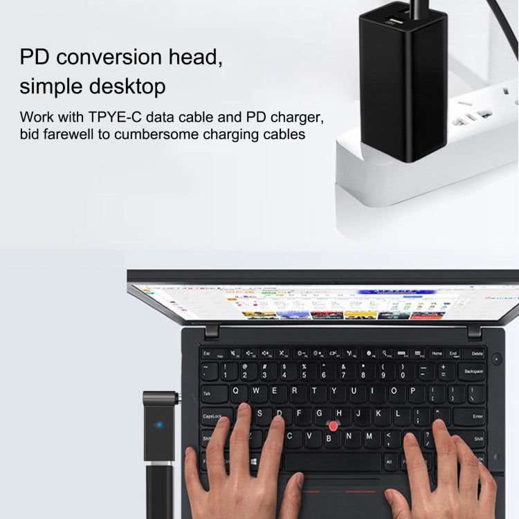 Elektroniktrade 100W USB-C / Typ-C-Buchse für DC 4.5x3.0mm Computerladadapter für HP Elektroniktrade Switzerland