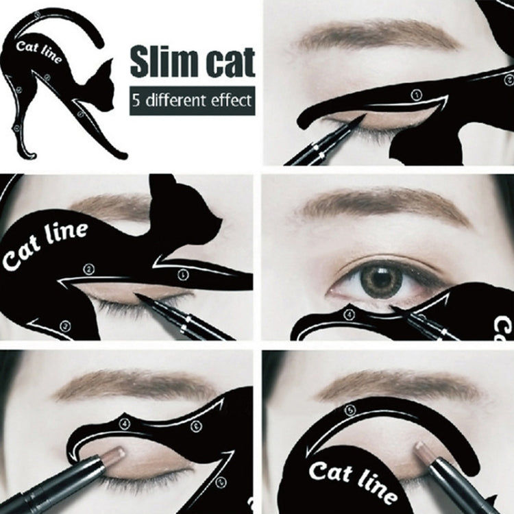 Elektroniktrade 10er Set Damen Cat Line Eye Makeup Tool Modell Elektroniktrade Switzerland