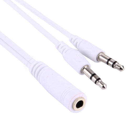 Elektroniktrade 1M Hi-Fi AUX-Audiokabel 3,5 mm Dual-Stecker-Buchse-Stecker Elektroniktrade Switzerland