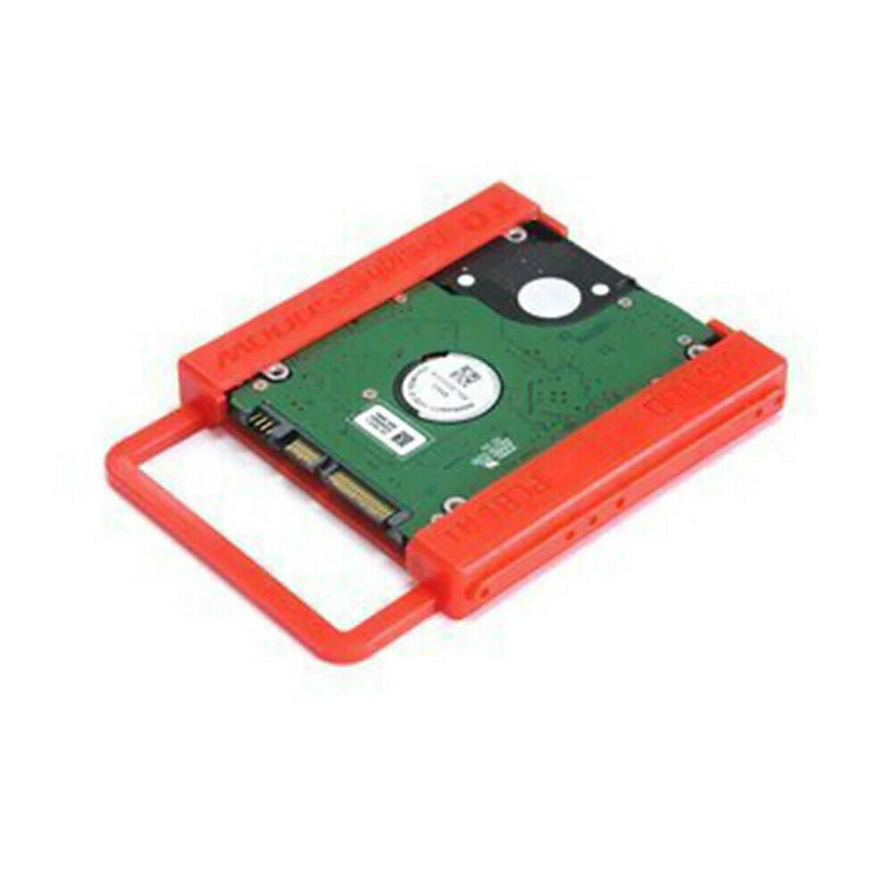 Elektroniktrade 2,5 bis 3,5 Zoll SSD HDD Festplatte Montage Adapter Dock Halter rot elektroniktrade Switzerland