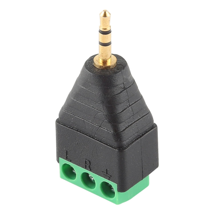 Elektroniktrade 2,5 mm Stecker 3-poliger 3-poliger Klemmenblock Stereo-Audioanschluss Elektroniktrade Switzerland