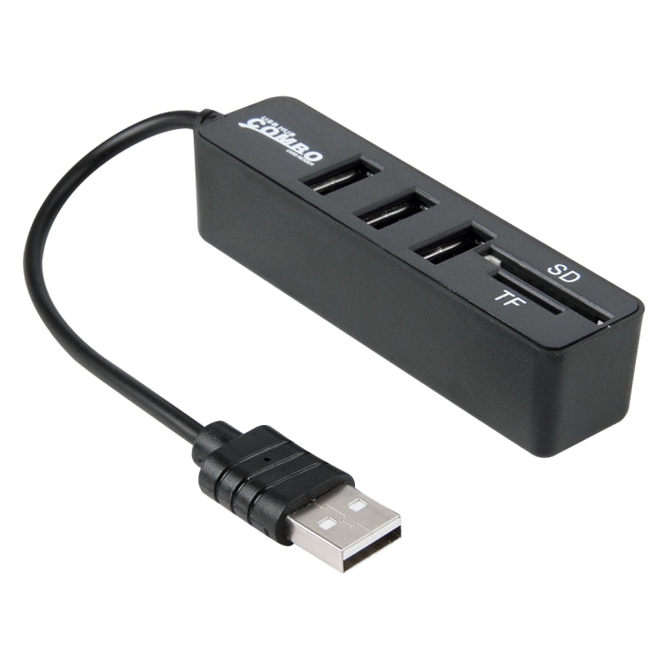 Elektroniktrade 2 in 1 USB 2.0 480Mbps 3 Port USB + Micro SD/T-FLASH SD/SDHC/SDXC Kartenleser Elektroniktrade Switzerland