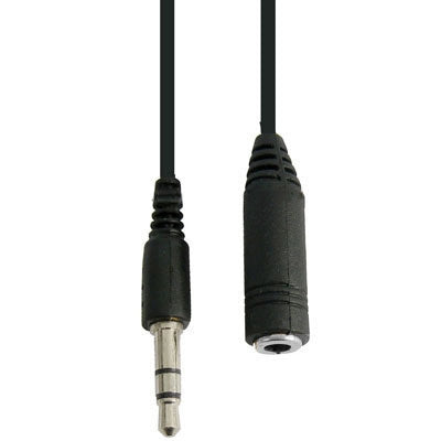 Elektroniktrade 3,5-Stecker-3,5-Buchse-Konverterkabel, 3 m verlängerung Elektroniktrade Switzerland