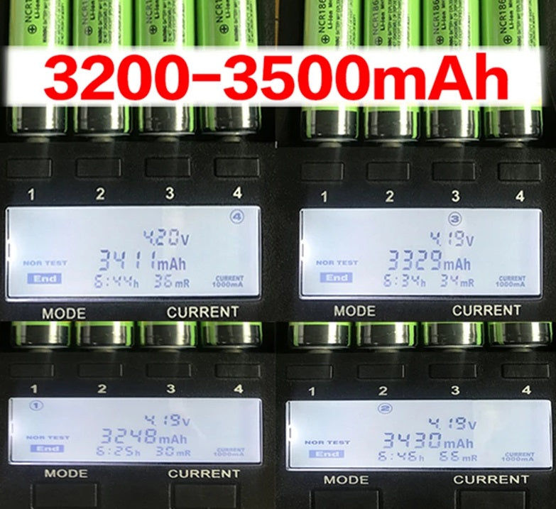 Elektroniktrade 3,7V 3400mAh NCR18650B 18650 Batterie Akku Elektroniktrade Switzerland