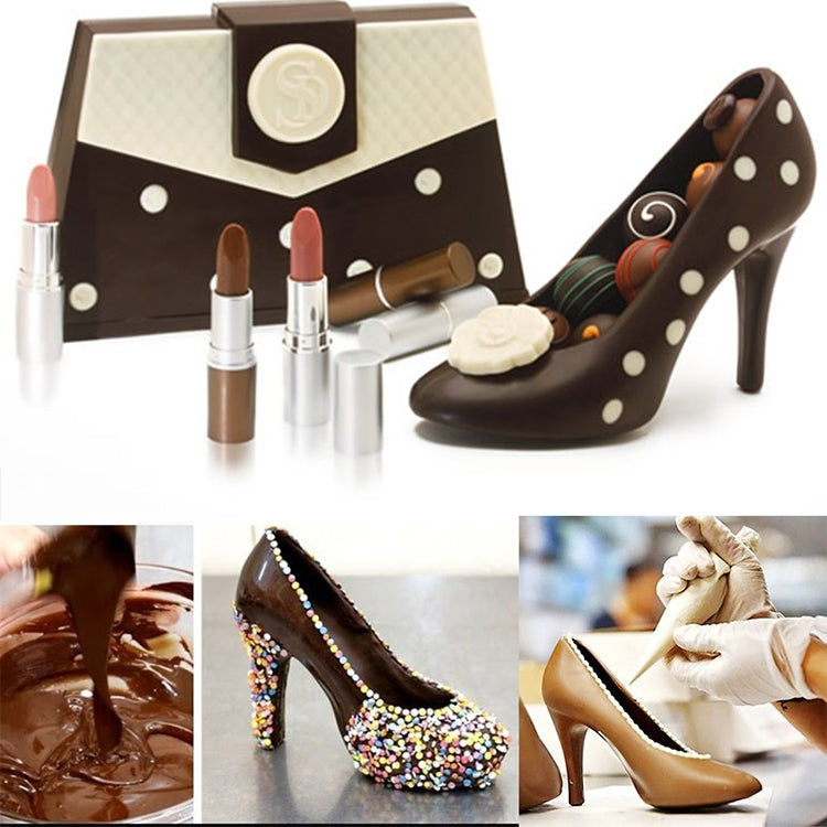Elektroniktrade 3D Schokoladenform Fondant Kuchen Damen High Heel Form (Small P033) Elektroniktrade Switzerland