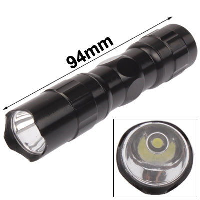 Elektroniktrade 3W LED Mini Taschenlampe Taschenlampe mit Riemen (schwarz) Elektroniktrade Switzerland