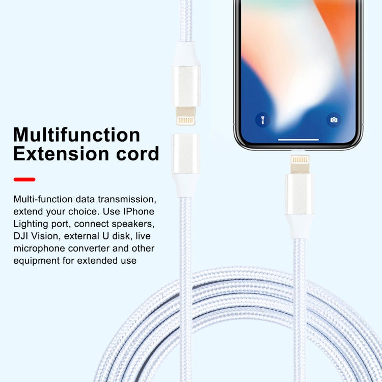 Elektroniktrade 5V 2A 8 Pin iPhone Stromverlängerungskabel, Kabellänge: 1m Elektroniktrade Switzerland