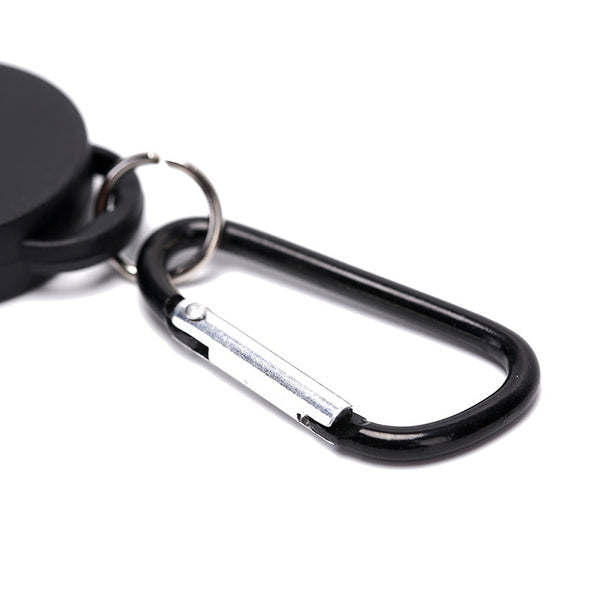 Elektroniktrade 60cm Nylon Schnur Schlüsselanhänger ausziehbar mit Karabiner Elektroniktrade Switzerland