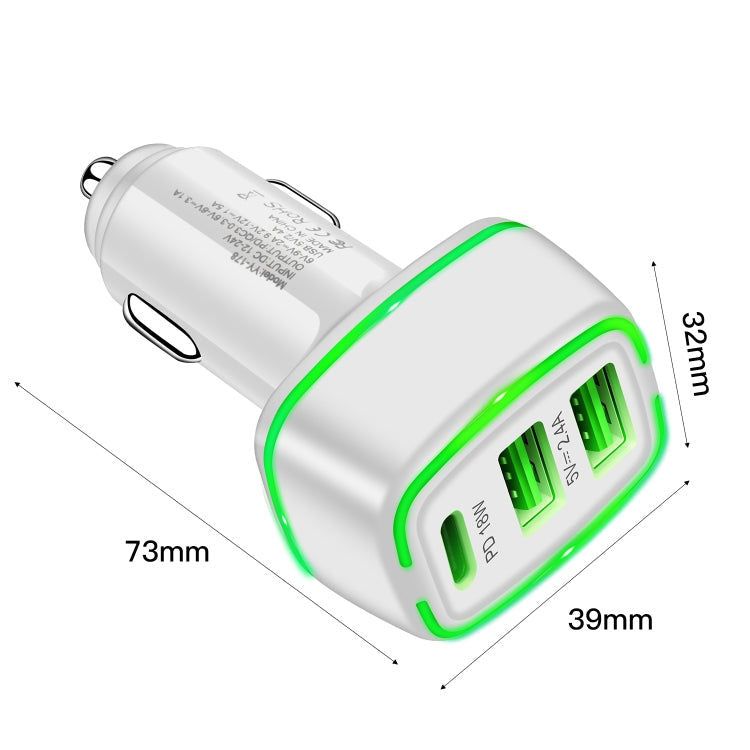 Elektroniktrade ACC-178 30W Dual USB+USB-C/Typ-C Schnelllade-Autoladegerät Schwarz Elektroniktrade Switzerland