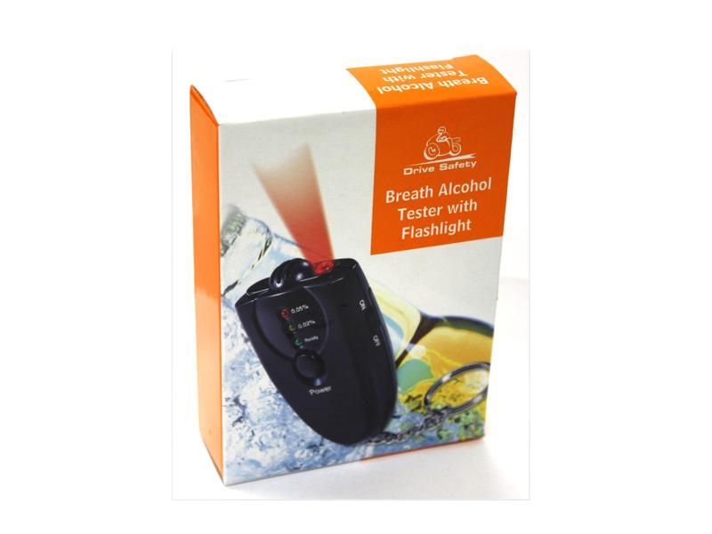 Elektroniktrade Atemalkohol-Tester mit Taschenlampe Elektroniktrade Switzerland