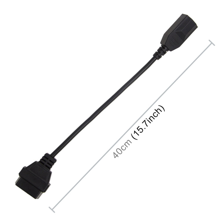 Elektroniktrade Auto 3-poliges bis 16-poliges OBD-Kabel für Honda, Kabellänge: 40 cm elektroniktrade Switzerland