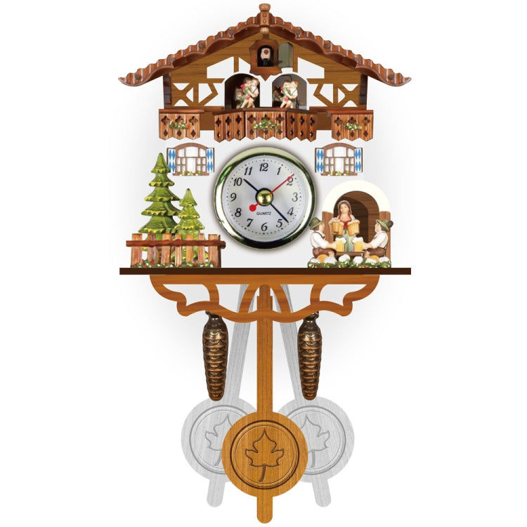 Elektroniktrade Barley Bird Wanduhr Retro Wohnzimmeruhr (CM004) Elektroniktrade Switzerland