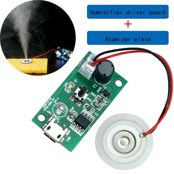 Elektroniktrade DC5V Micro-USB-Mini-Ultraschall-Zerstäubungs-Luftbefeuchter DIY-Kits Elektroniktrade Switzerland
