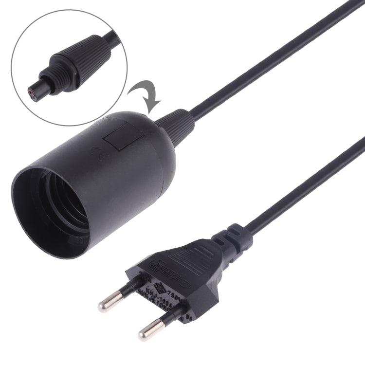 Elektroniktrade E27 Lampenfassung Steckdose mit 1,5 m Verlängerungskabel & Schalter Elektroniktrade Switzerland