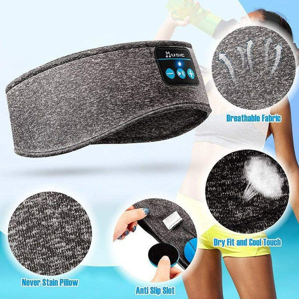 Elektroniktrade Elastisches Bluetooth-Stirnband & Augenmaske mit Lautsprecher Elektroniktrade Switzerland