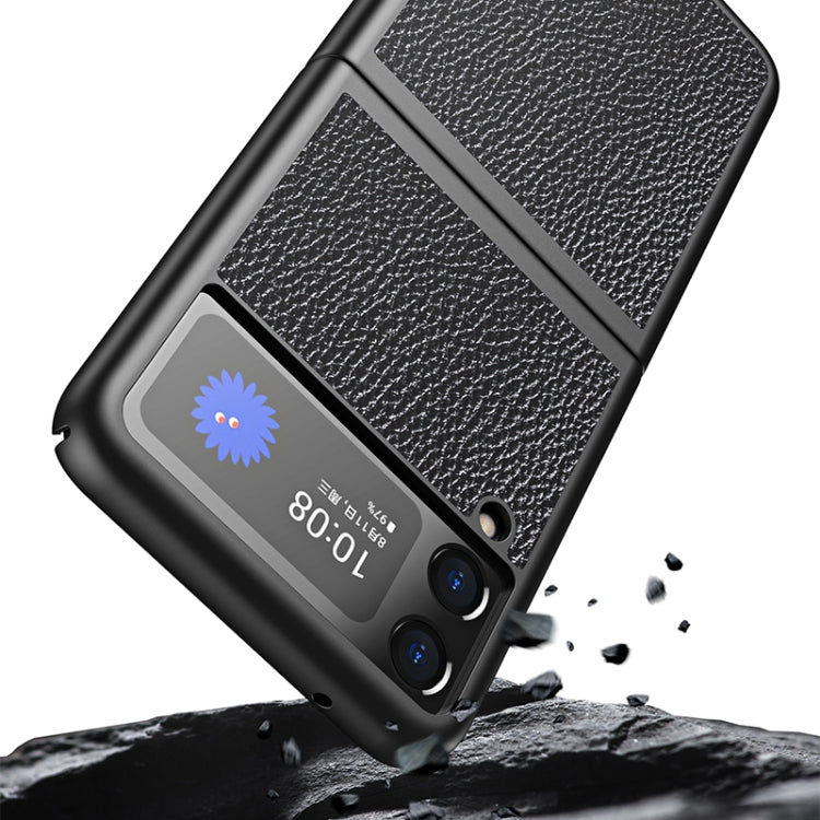 Elektroniktrade Für Samsung Galaxy Z Flip3 5G Litschi-Textur All Inclusive Stoßfest Schutzhülle (grün) Elektroniktrade Switzerland