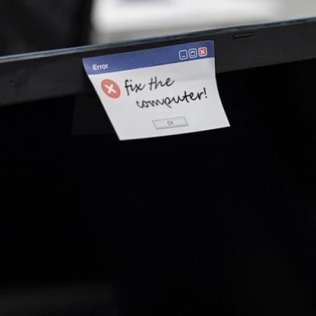 Elektroniktrade Fehlermeldung Haftzettel Elektroniktrade Switzerland