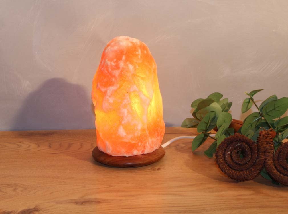 Elektroniktrade HIMALAYA SALT DREAMS Beleuchteter Salzkristall mit Holzsockel Elektroniktrade Switzerland