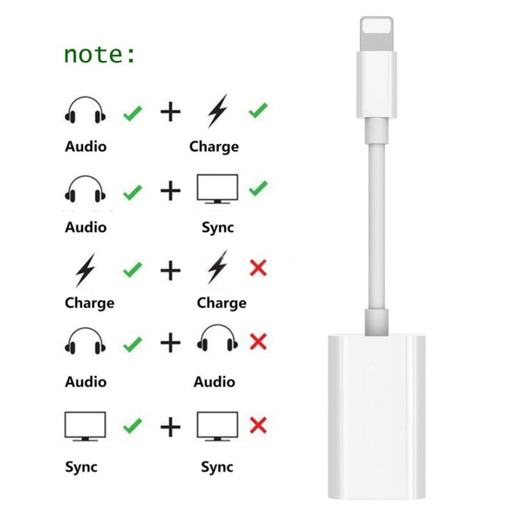 Elektroniktrade iPhone Lightning Dual Lade & Audio Adapter Elektroniktrade Switzerland