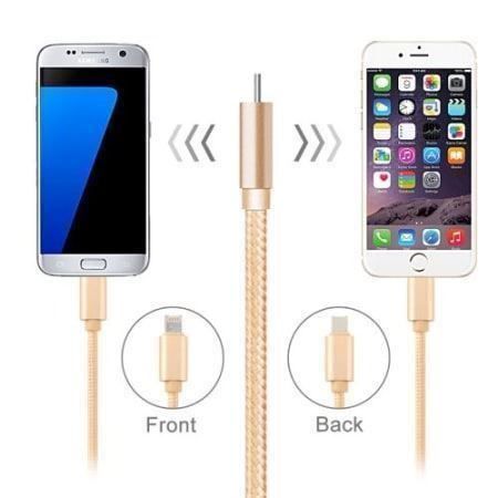Elektroniktrade iPhone & Samsung Ladekabel 8Pin/Micro Elektroniktrade Switzerland