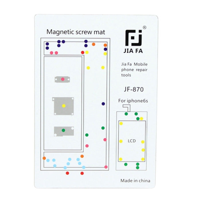 Elektroniktrade JIAFA Magnetschrauben Matte für iPhone 6 elektroniktrade Switzerland
