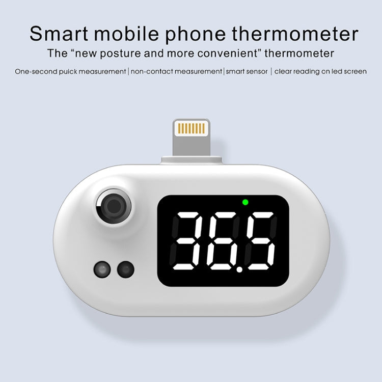 Elektroniktrade K7 Automatisches Infrarot-Mobiltelefon Smart Thermometer für Android elektroniktrade Switzerland
