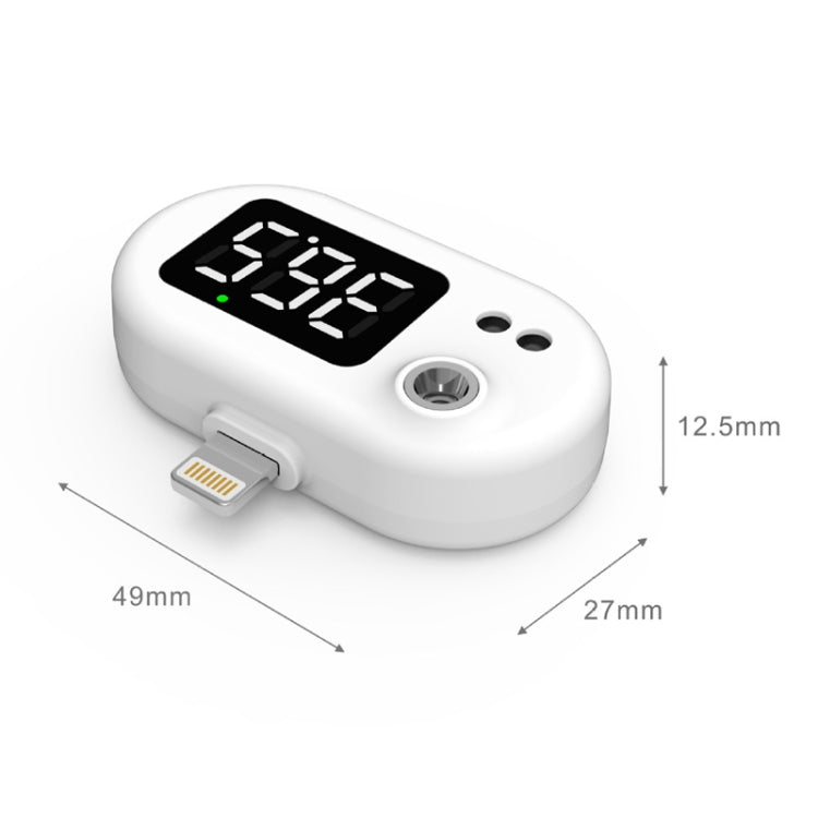 Elektroniktrade K7 Automatisches Infrarot-Mobiltelefon Smart Thermometer für iPhone elektroniktrade Switzerland