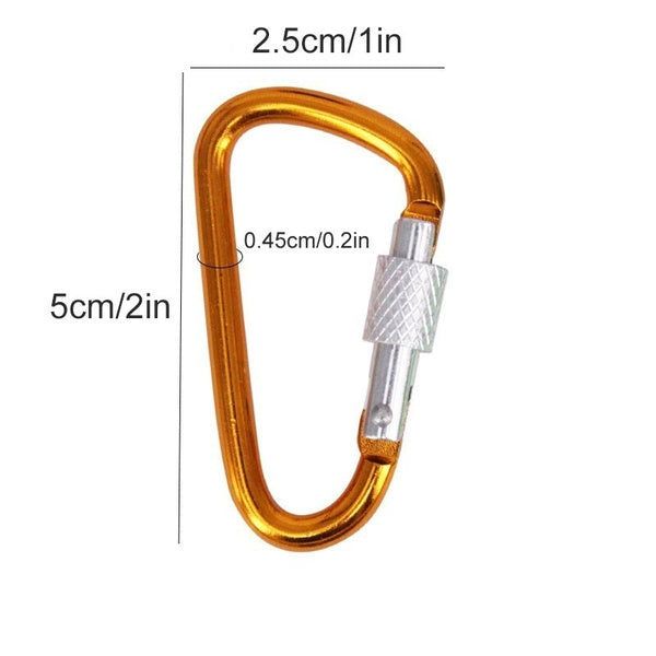 Elektroniktrade Karabiner mit Kupplung in verschiedenen Farben elektroniktrade Switzerland