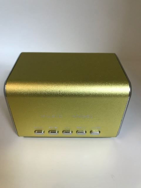 Elektroniktrade Lautsprecher Box USB/MicroSD/Aux - Gelb/Grün Elektroniktrade Switzerland