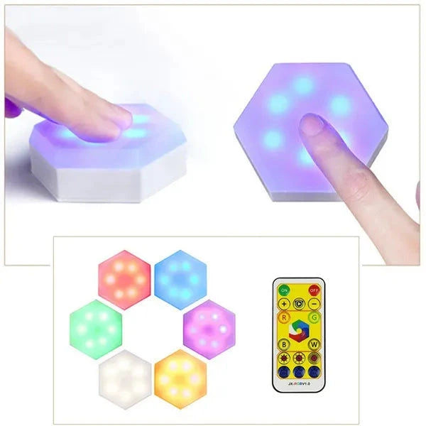 Elektroniktrade LED Effekt Licht im 6er Set mit 2 Fernbedienungen Elektroniktrade Switzerland