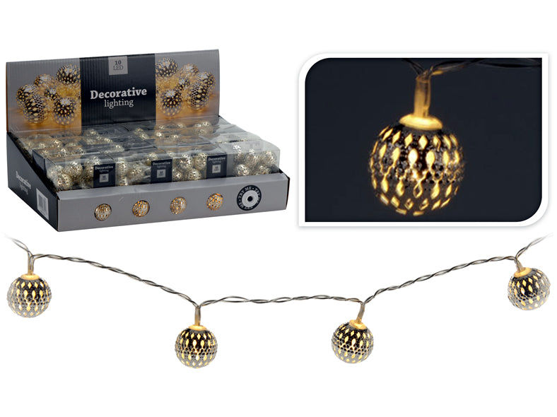 Elektroniktrade LED Lichterkette mit 10 LED, warmweißes licht Elektroniktrade Switzerland
