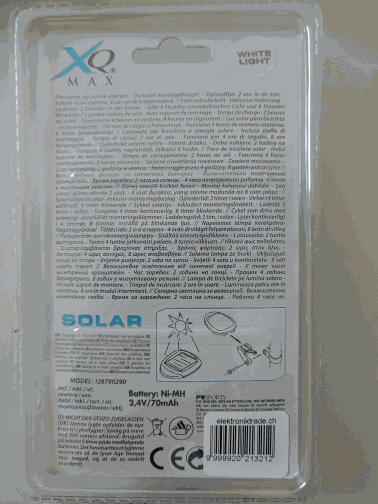 Elektroniktrade LED Solar Fahrradlicht Vorderleuchte Elektroniktrade Switzerland