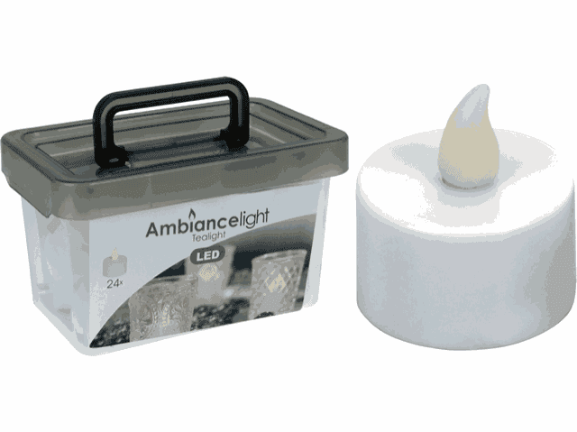 Elektroniktrade LED Teelicht 1er Set mit 1 x CR2032 inklusive elektroniktrade Switzerland