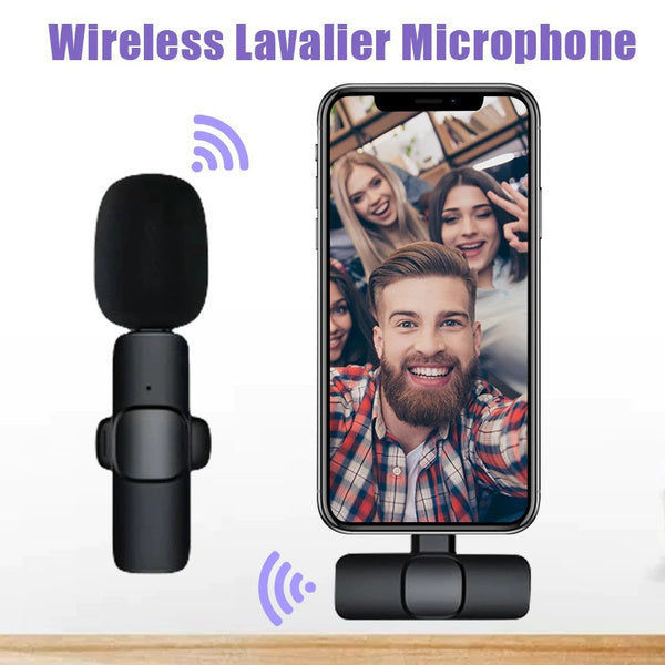 Elektroniktrade Mini-Funkmikrofon für USB-C/Lightning Geräte, 2,4 GHz, 48 kHz Stereo, 10 m Elektroniktrade Switzerland